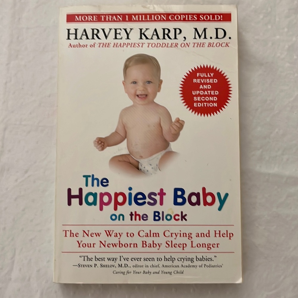 Book, The happiest baby on the block